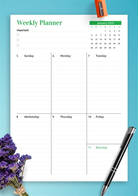 CALENDAR & SCHEDULE AT A GLANCE .